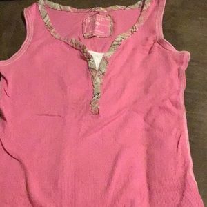Pink Tank top Size Small